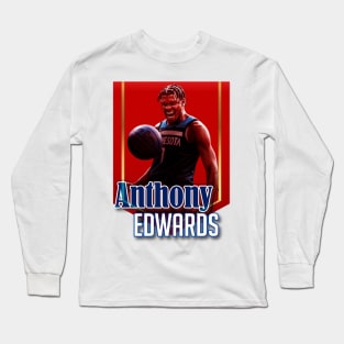 Anthony Edwards Long Sleeve T-Shirt